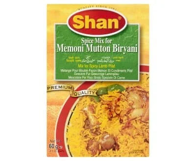Shan Biryani Memoni Mutton 12 x 60g