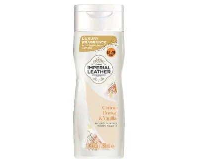 Imperial Leather Body Wash - Cotton Vanilla 6 x 250ml