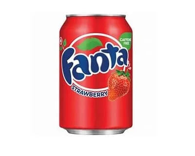 Fanta Strawberry Soda Can 12 x 355ml