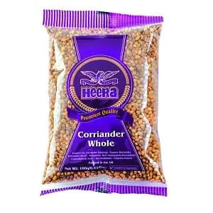 Heera Whole Coriander Seeds (Big) 15 x 100g