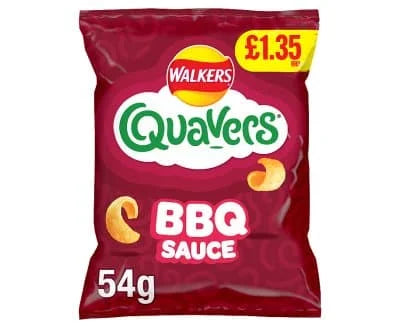Quavers BBQ Sauce 18 x 54g