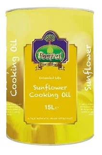 Peepal Sunflower Oil 15ltrs