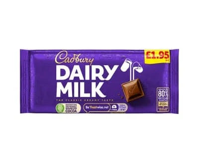 Cadbury's D/M Milk Chocolate 22 x 95g