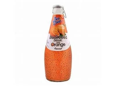 Jus Cool Basil Seed Orange 12 x 300ml