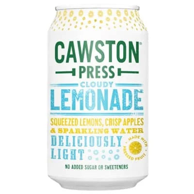 Cawston Press Cloudy Lemonade Can 24 x 330ml