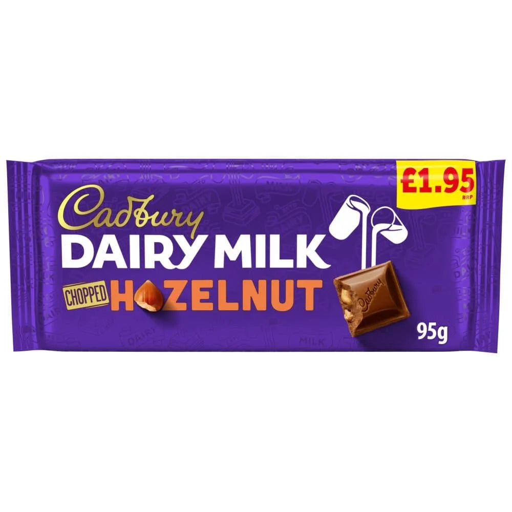 Cadbury's D/M Chopped Hazelnut 22 x 95g