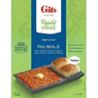Gits Heat & Eat Pau Bhaji 10 x 300g