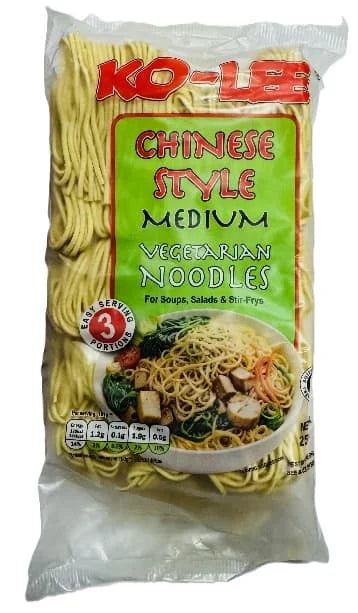 Ko-Lee Chienese Style Medium Vegetarian Noodles 12 x 250g