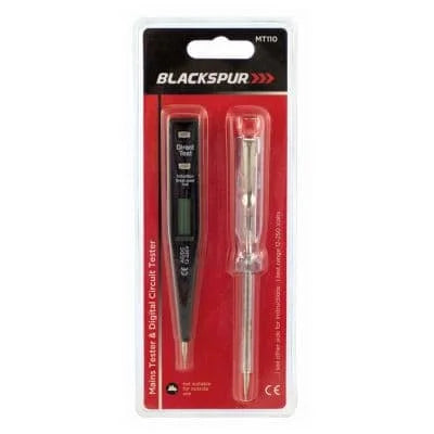 Blackspur Mains Tester & Digital Circuit Tester 2s