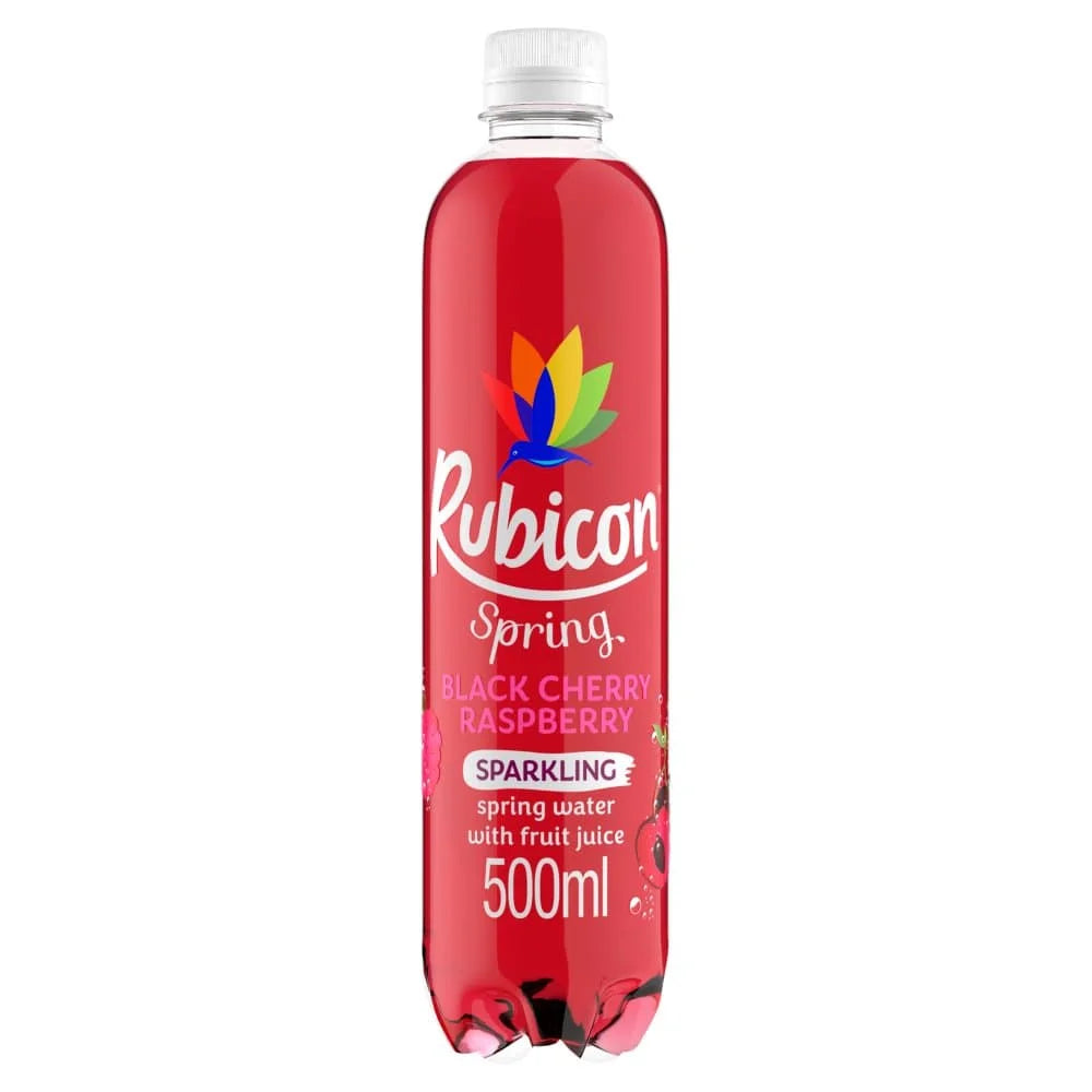 Rubicon Spring - Black Cherry & Raspberry 12 x 500ml