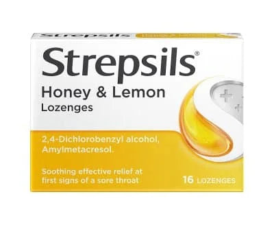 Strepsils Honey & Lemon 16s 12s