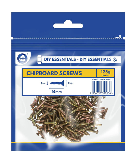 Dina Chipboard Screw (16mm) 125g