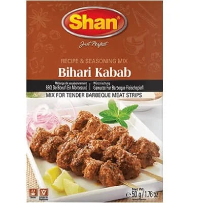 Shan BBQ Bihari Kabab 12 x 50g