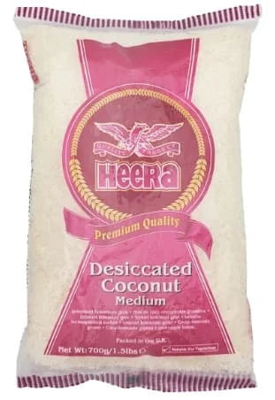 Heera Desiccated Coconut (Medium) 6 x 700g