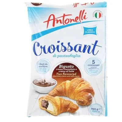 Antonelli Croissants Chocolate & Cream 250g
