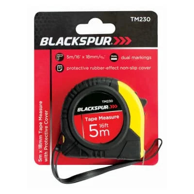 Blackspur Tape Measure 5mx19mm 5mx19