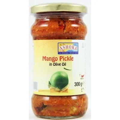 Ashoka Mango Pickle In Olive Oil 6 x 300g