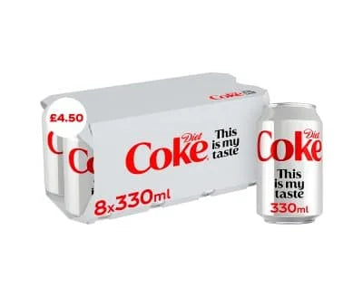 Diet Coke Cans (3x8pk)
