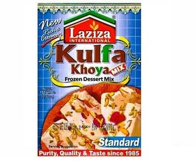 Laziza Kulfi Khoya (Std) 6 x 152g