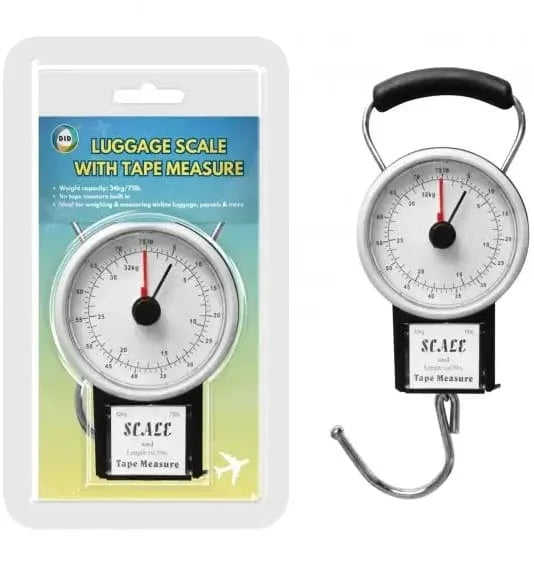 DID Luggage Scale With Tape Measure 1s