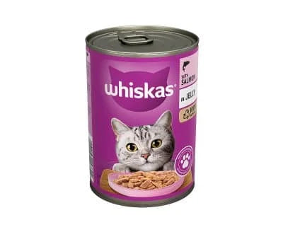 Whiskas With Salmon in Jelly 12 x 400g