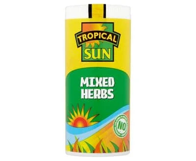 Tropical Sun Dried Mixed Herbs 12 x 30g
