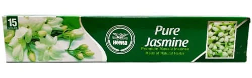 Heera Incense Stick -Pure Jasmine 12 x 15g