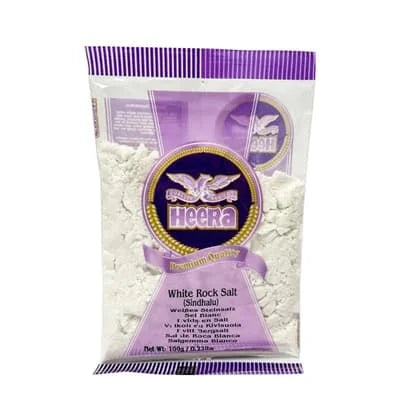 Heera White Rock Salt Powder (Sindhalu) 20 x 100g