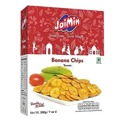 Jaimin Banana Chips Tomato 6 x 175g