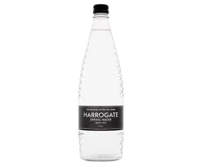 Harrogate Glass Still Spring Water Flat Cap 12 x 750ml