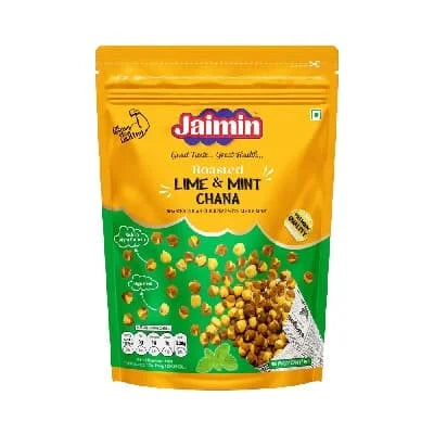Jaimin Roasted Chana - Lime & Mint 6 x 200g