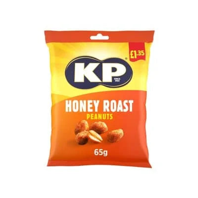 KP Honey Roast Peanut 16 x 65g