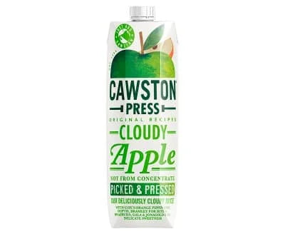 Cawston Press Cloudy Apple Juice 6 x 1ltr