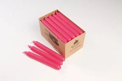 Essentials Candles Pink 25s