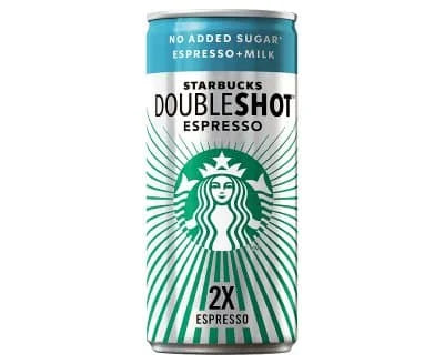 Starbucks Double Shot Espresso & Milk NAS 12 x 200ml