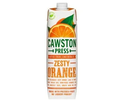 Cawston Press Orange Juice 6 x 1ltr