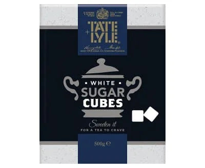 T&L Sugar Cubes - White 10 x 500g