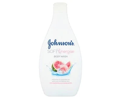 Johnsons Soft Energise Body Wash 6 x 400ml