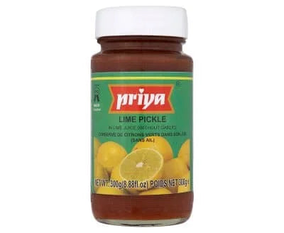 Priya Lime Pickle 12 x 300g