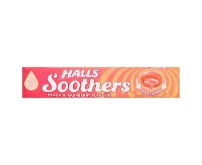Halls Soothers Peach & Raspberry 20 x 45g