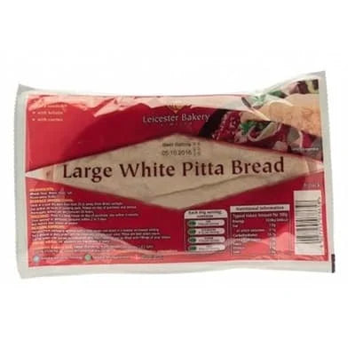 LB Large White Pitta Bread 6s