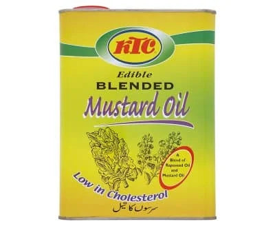 KTC Edible Mustard Oil Blended 4ltr x 1