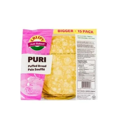 Crispy Puri Puffed Bread (10's) 500g