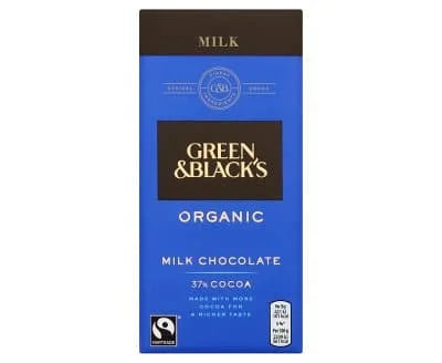 Green & Black's Organic Milk Chocolate 15 x 90g