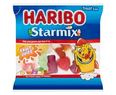 Haribo Starmix Mini Bags 100 x 16g