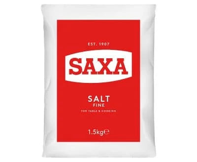 Saxa Cooking Salt Bag 6 x 1.5kg