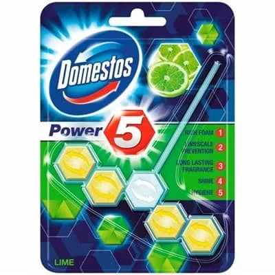 Domestos Power5 Rimblock Lime 9 x 55g