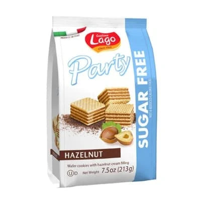 Elledi Hazelnut Wafers Lago S/F 213g