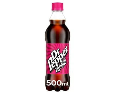 Dr Pepper Zero Btls 12 x 500ml