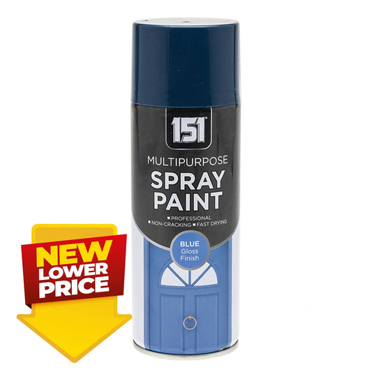 151 MP Blue Gloss Finish Spray Paint 400ml